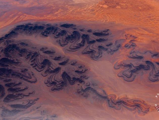 Aerial landscape image