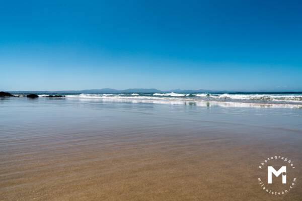 Water clarity at the beach